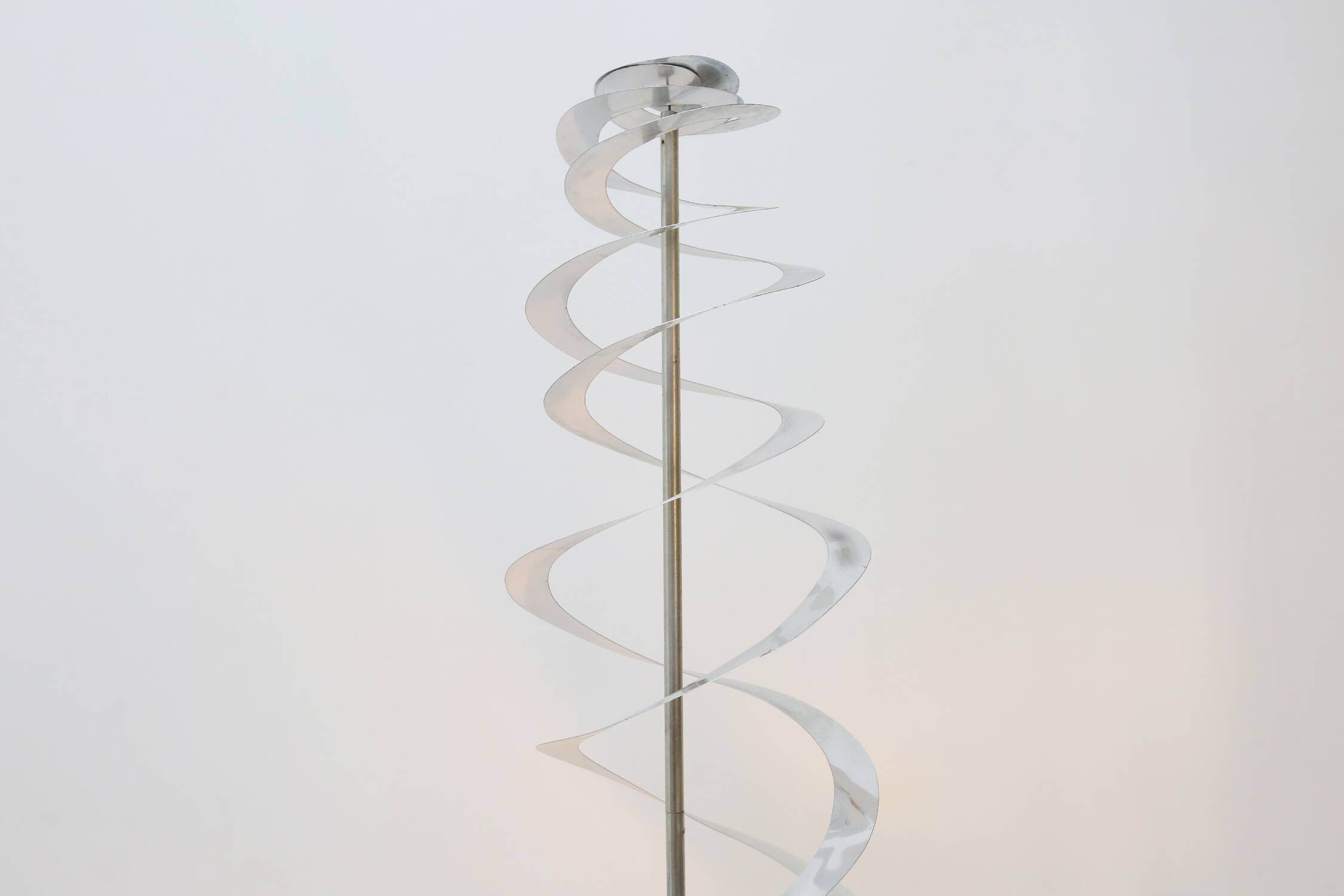 Kinetic Spiral Light Sculpture from Werner Epstein, 1972