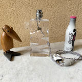 Vintage Sèvres crystal lamp base, Bauhaus/Art Deco design