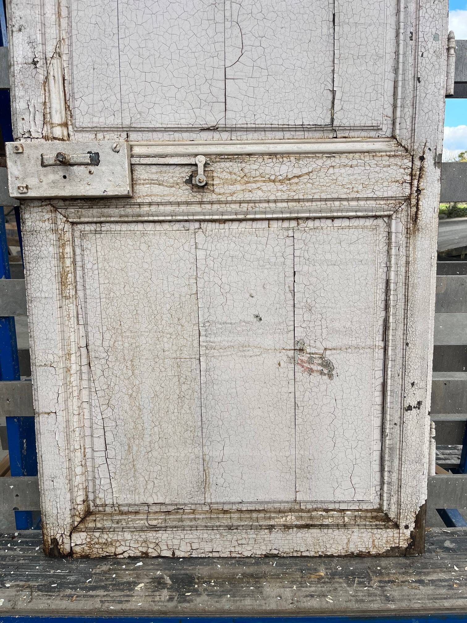 porte ancienne à double face , époque 18e