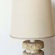 Brutalist stone lamp in Tormos style, circa 1970.