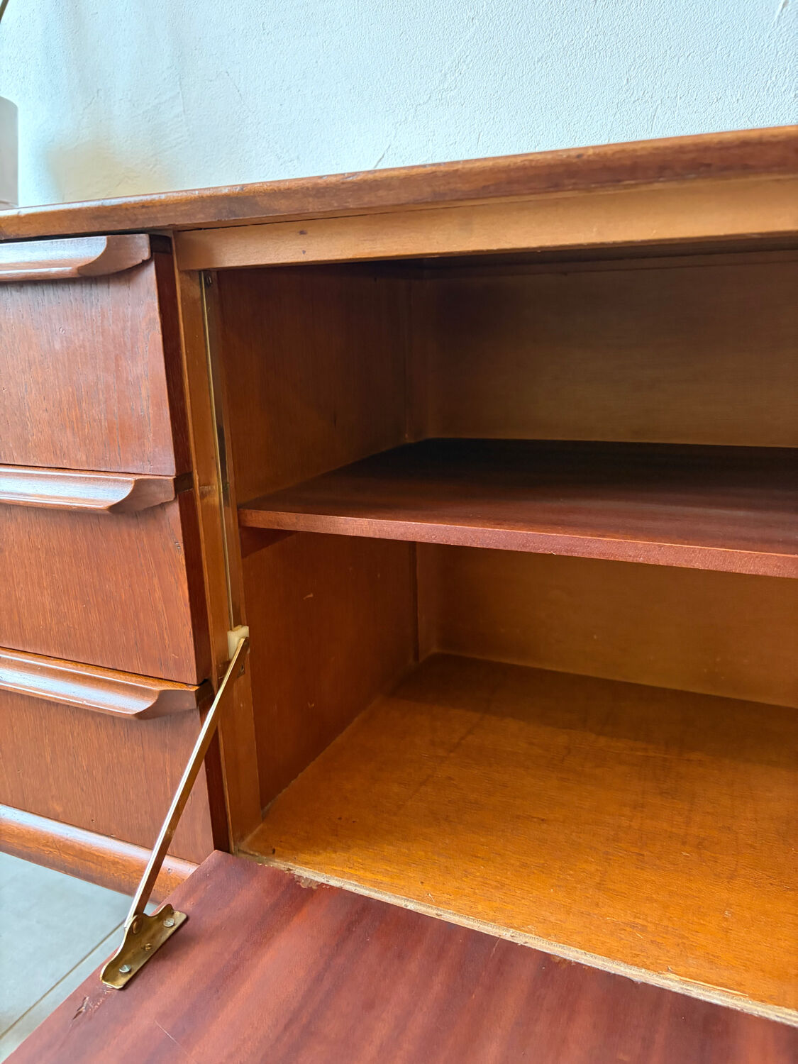 Vintage Scandinavian teak sideboard