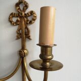 Wall apply in gilded brass