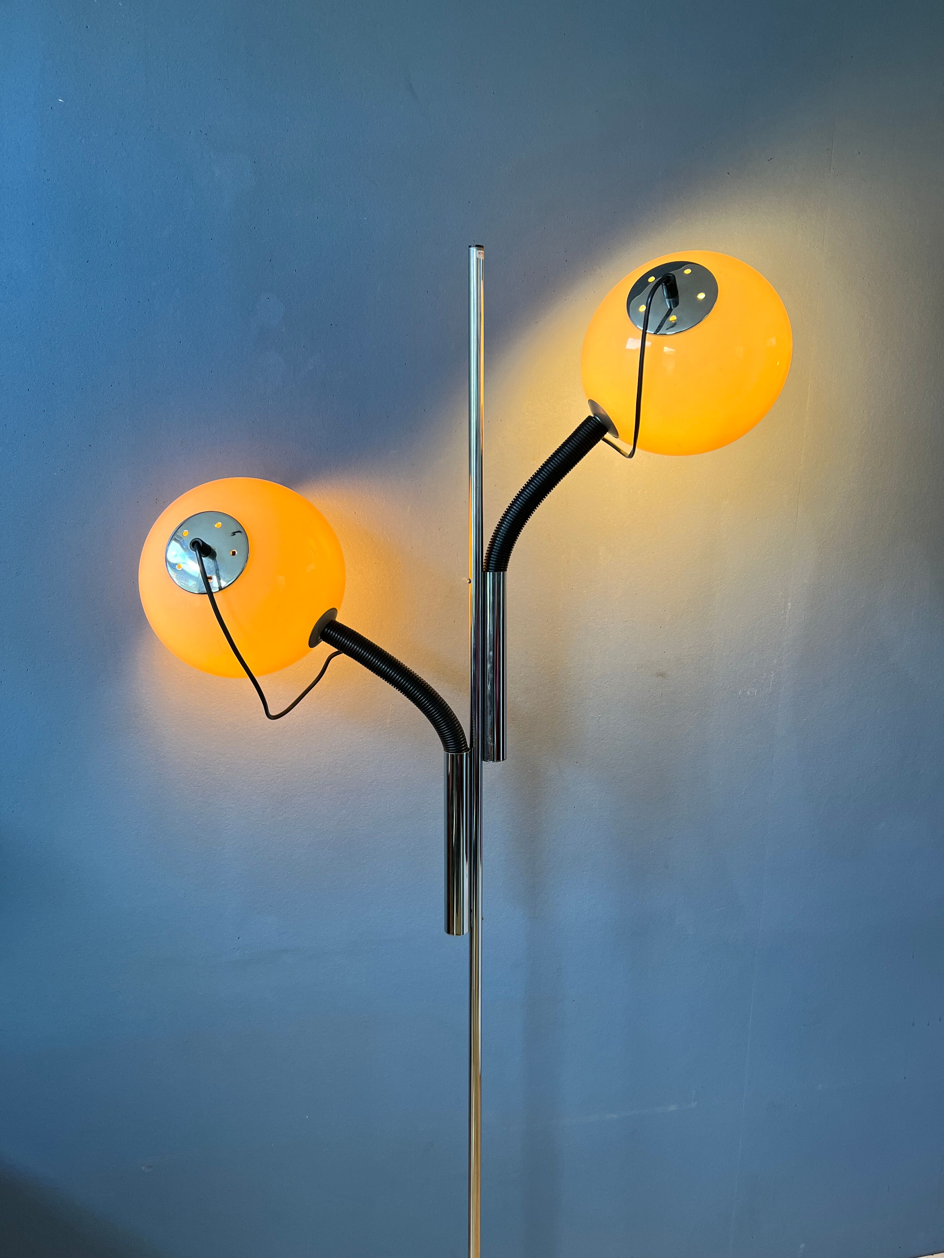Mid century steinhauer space age mushroom floor lamp