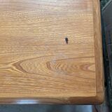 Small varnished wooden buffet