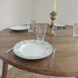 Wooden round table