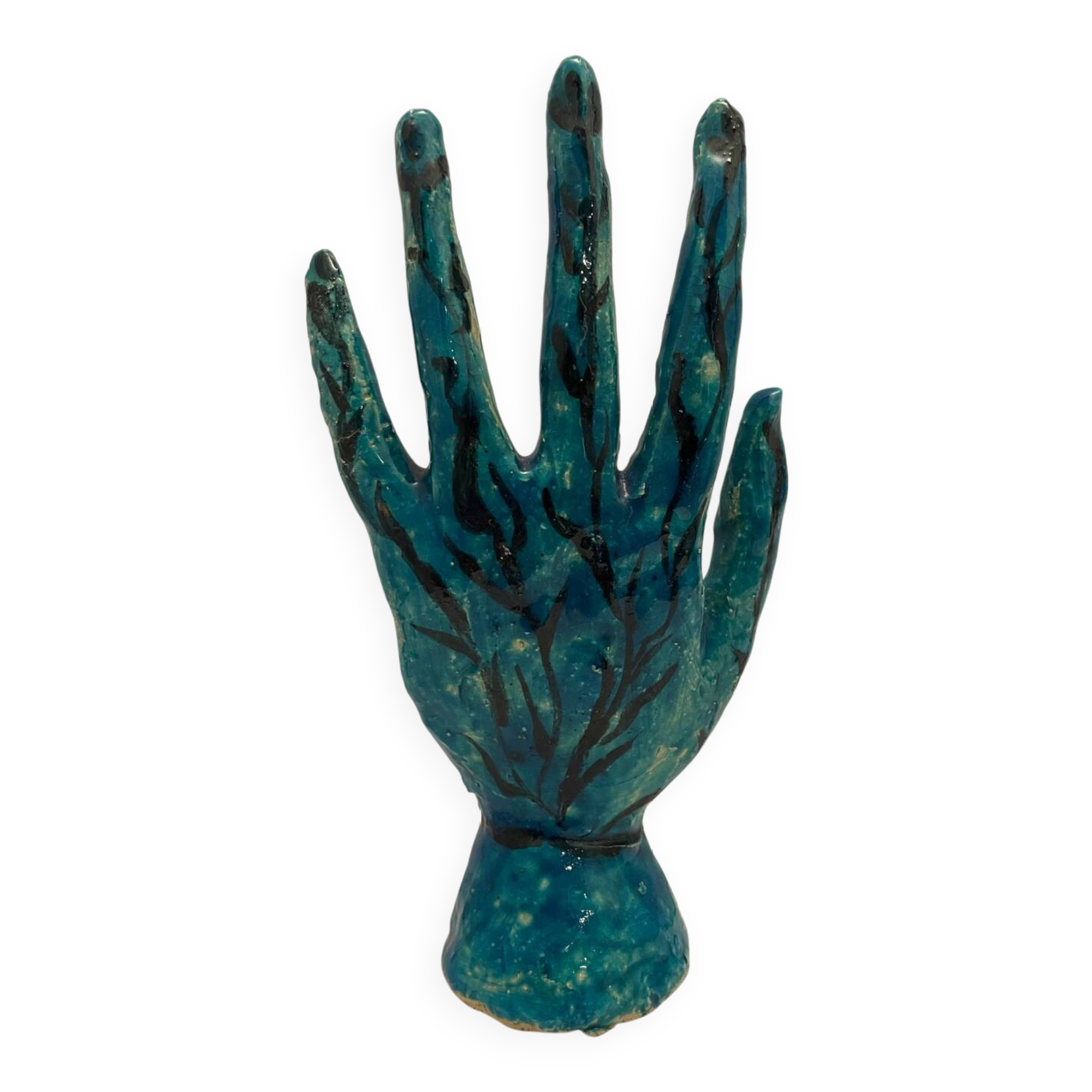 20th century hand ceramic sculpture