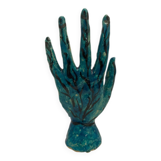 20th century hand ceramic sculpture