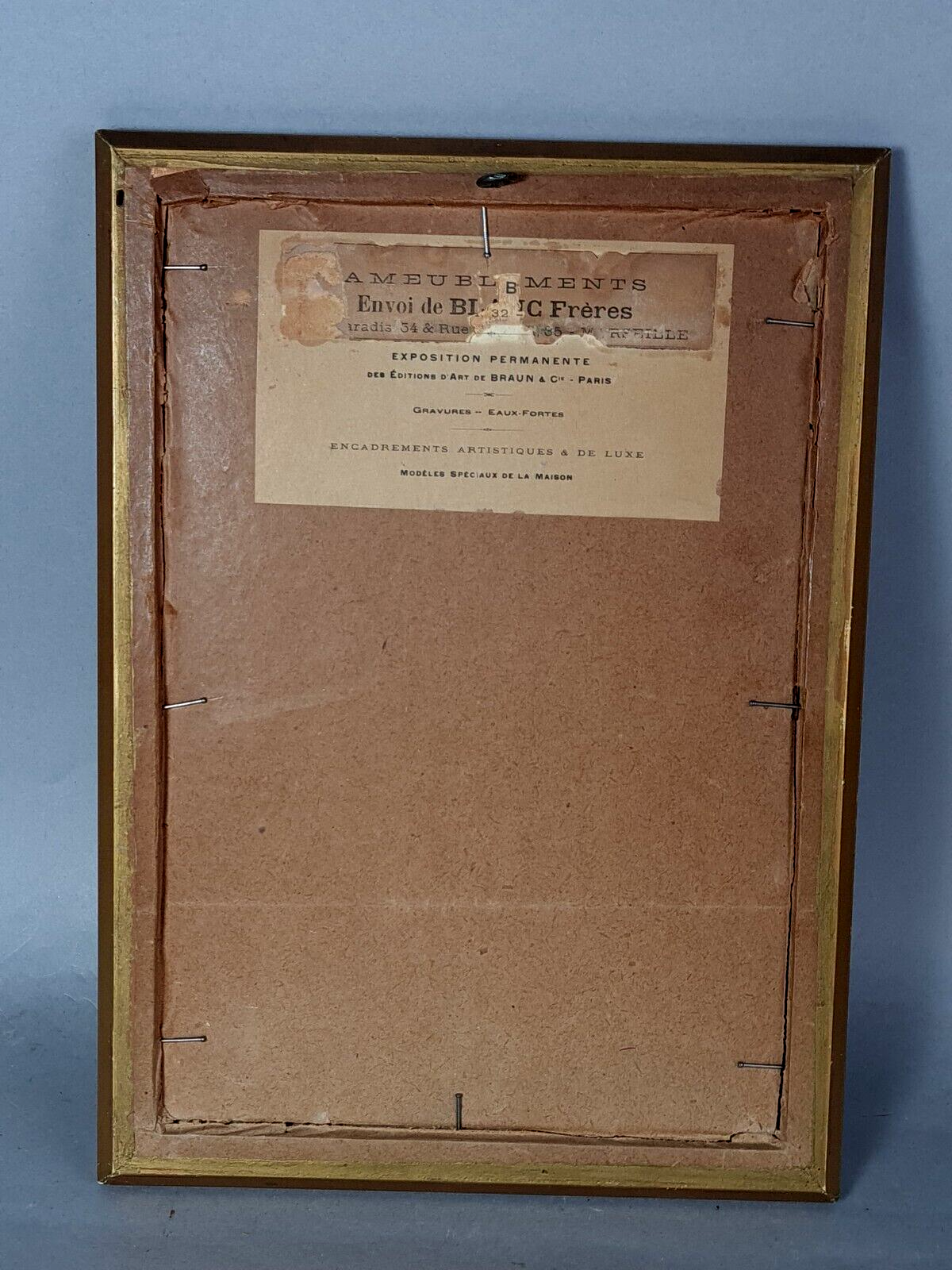 Old frame wood stucco gilding original 31x21 foliage 27x18 cm + glass sb
