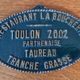 8 plaques boucherie concours