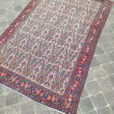 Tapis d'orient ancien persan Senna fait main 2,06 X 1,34 m