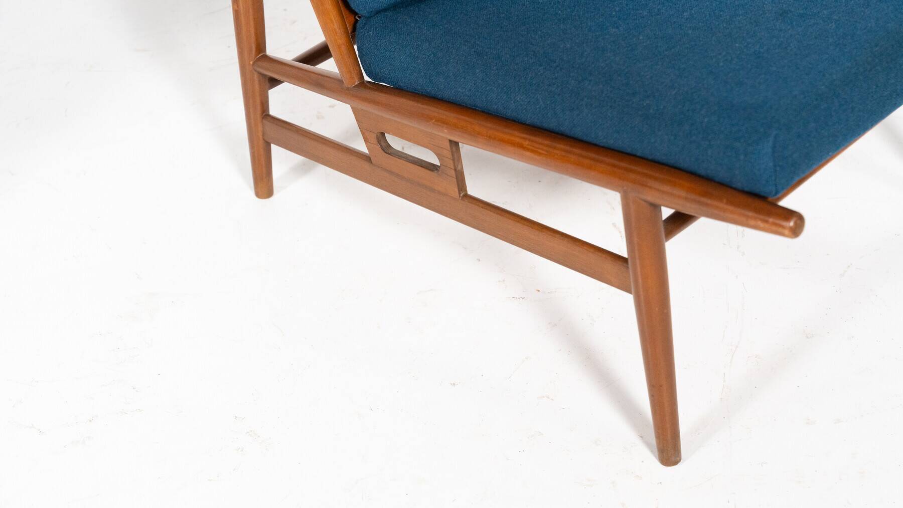 Mid-Century Modern Pair of Armchairs by Isa, Italy, 1960s