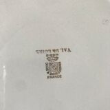 12 Digoin plates - Sarreguemines