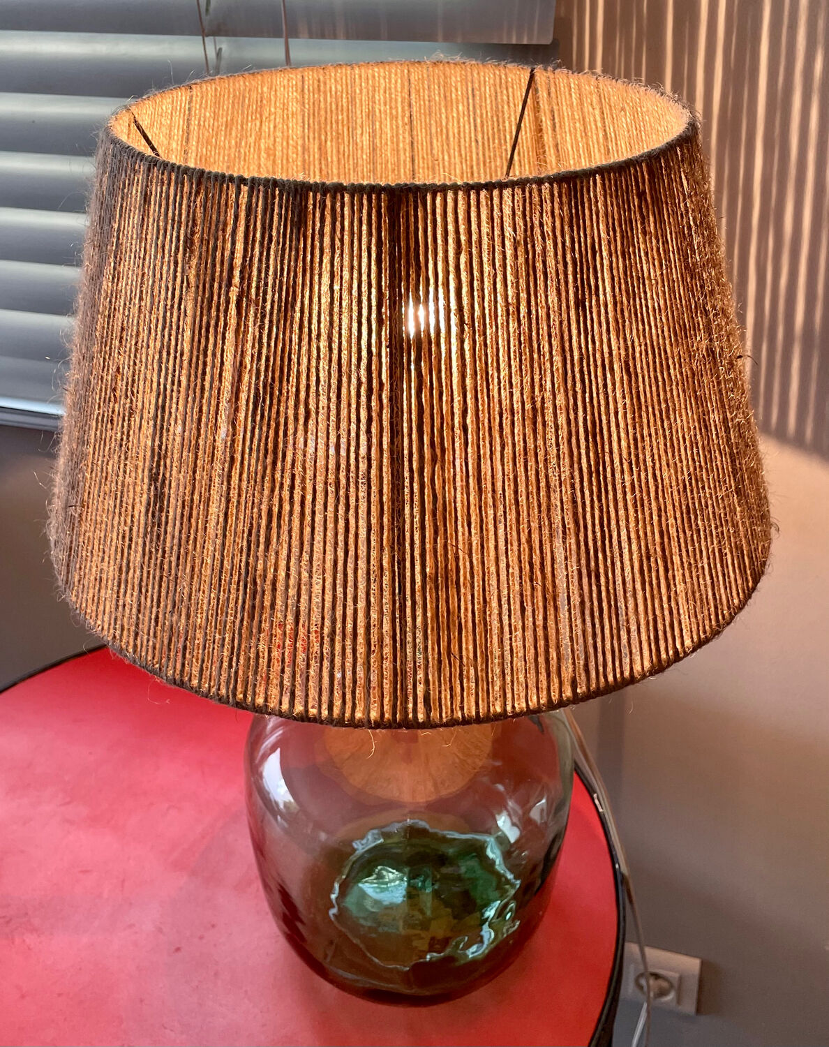 Lampe dame jeanne