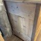 Buffet de ferme relooké noir et bois