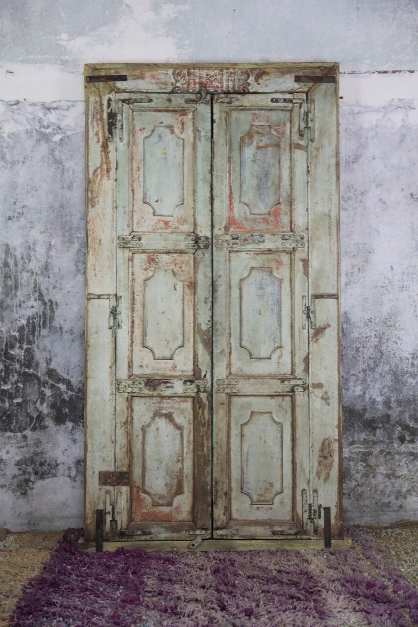 Indian molded door on frame