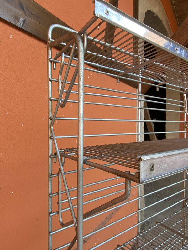 Étagère industrielle commerce des années 1960