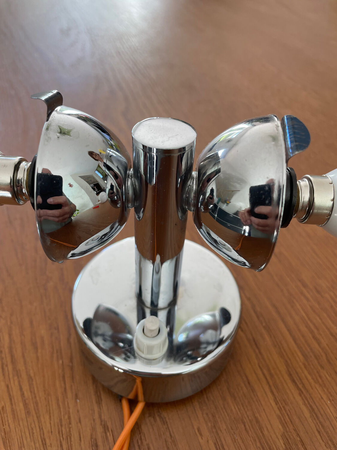 Double Space Age wall light