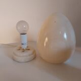 Vintage albatra egg lamp