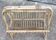 Vintage rattan magazine door