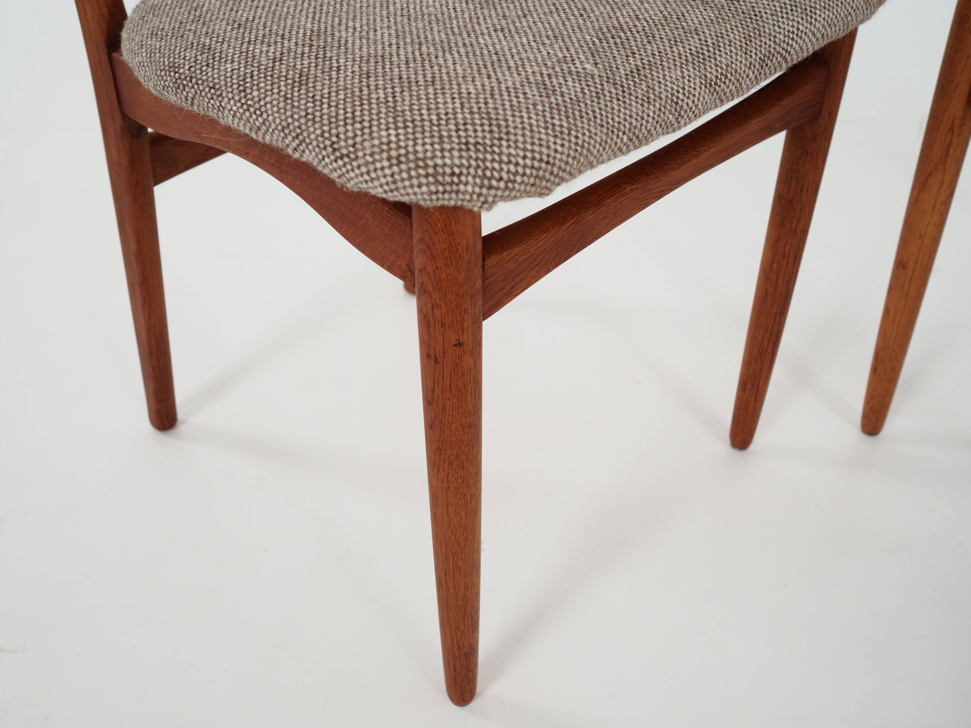 Teak chairs, 1970s design
