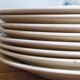 Eight Villeroy & Boch dessert plates with gold decor