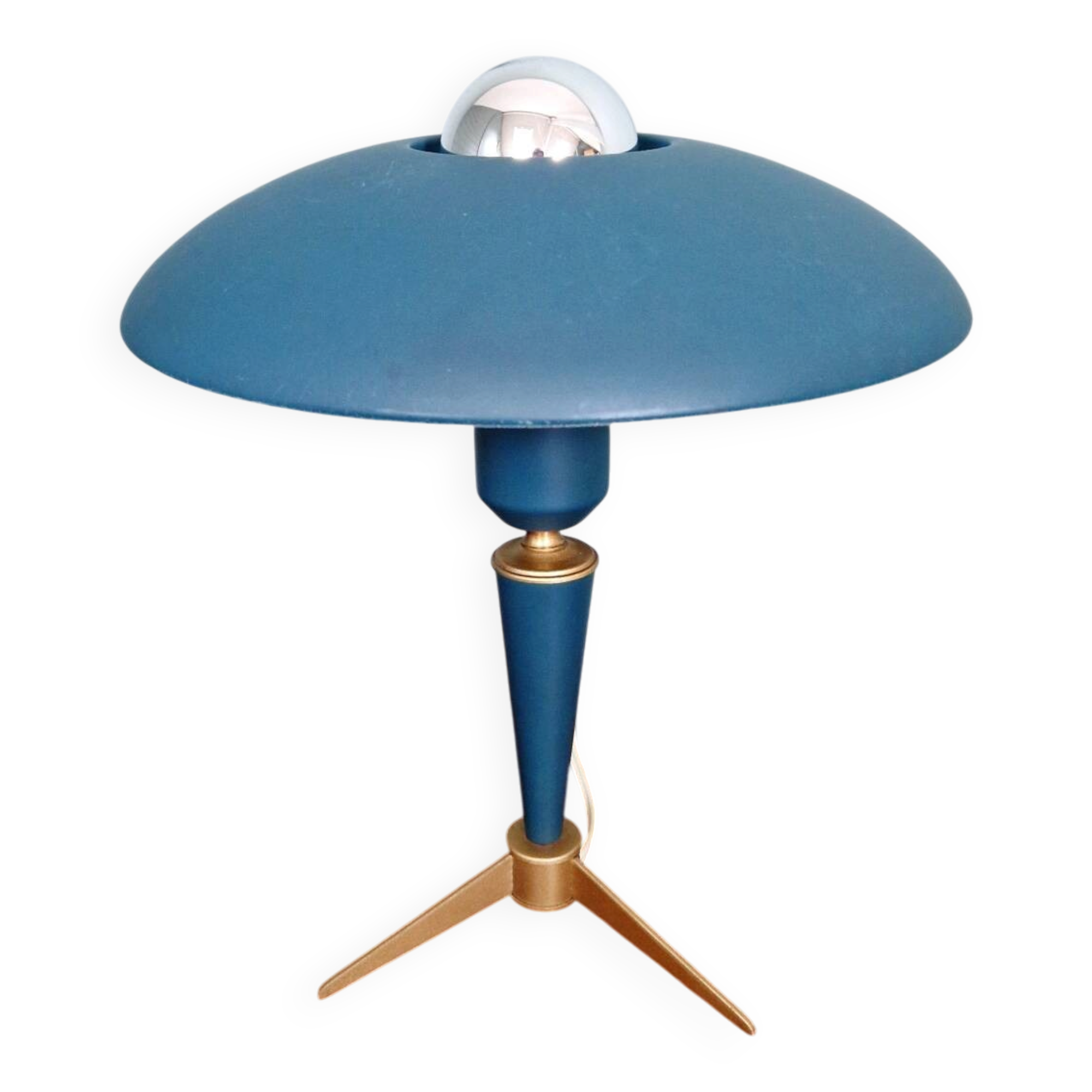 Philips tripod lamp, model Bijou, design by Louis Kalff, 1950
