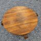 Art Deco side table in mahogany