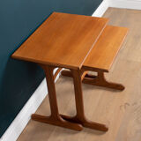 Retro Teak 1960s G Plan Fresco Nest Of Two Coffee Tables Side Tables