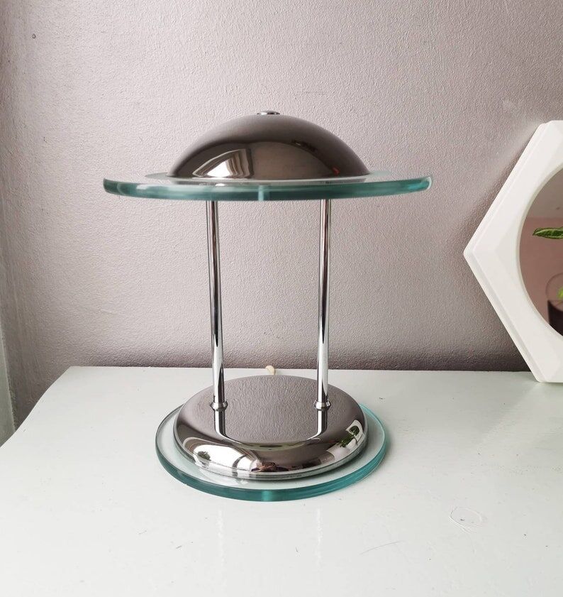 Lampe de table vintage années 80