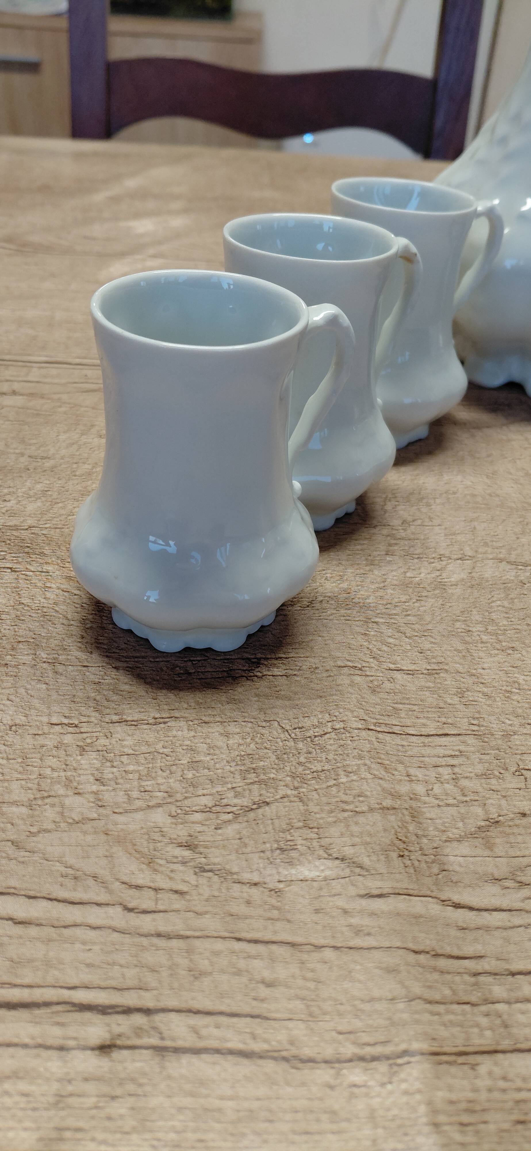 Giraud Limoges porcelain chocolate service