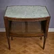 serving table / accent furniture in Louis XVI style – marble top