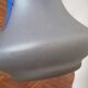 Art Deco enamel vase signed Leune