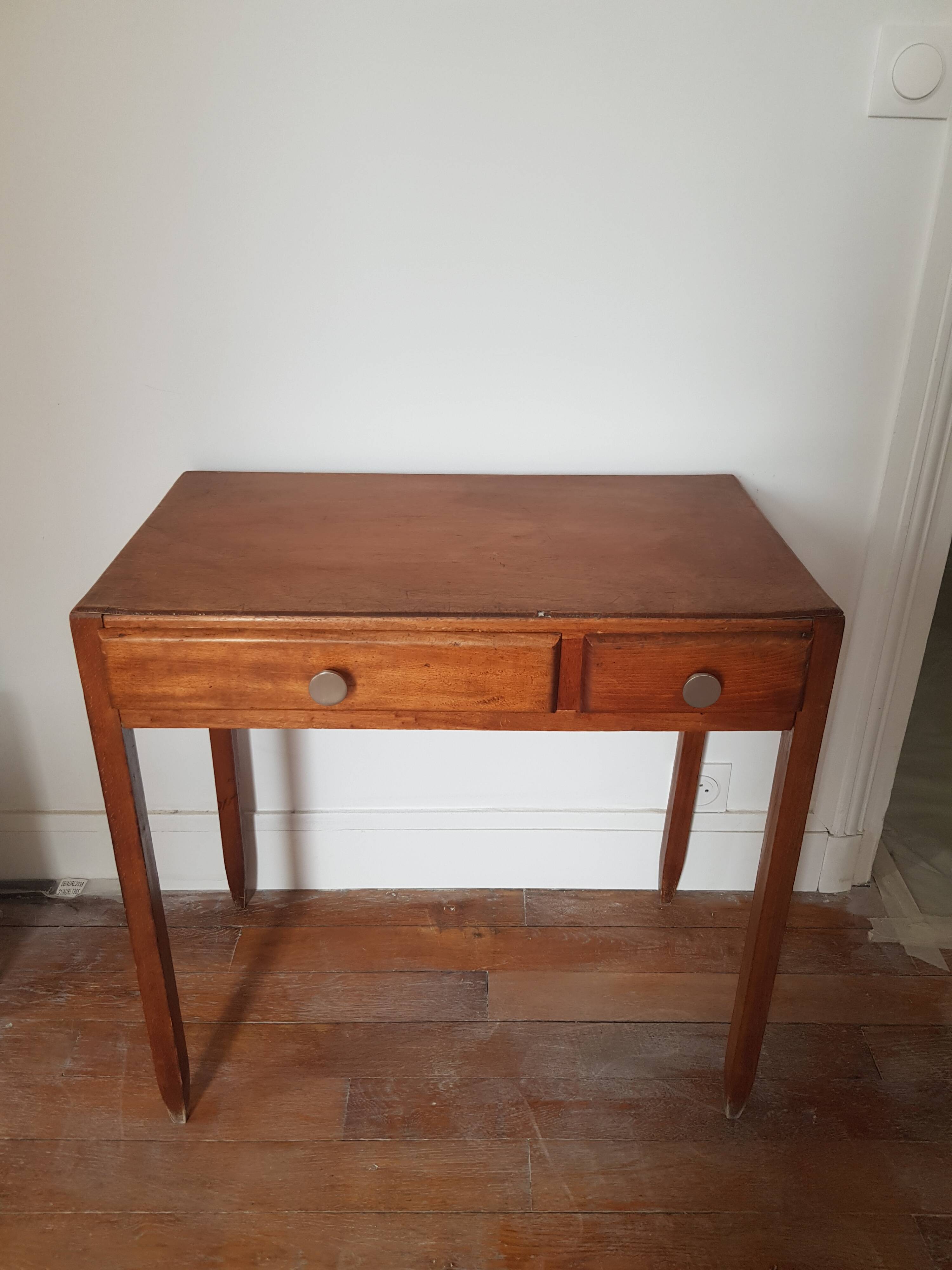 Bureau annees 50 en bois