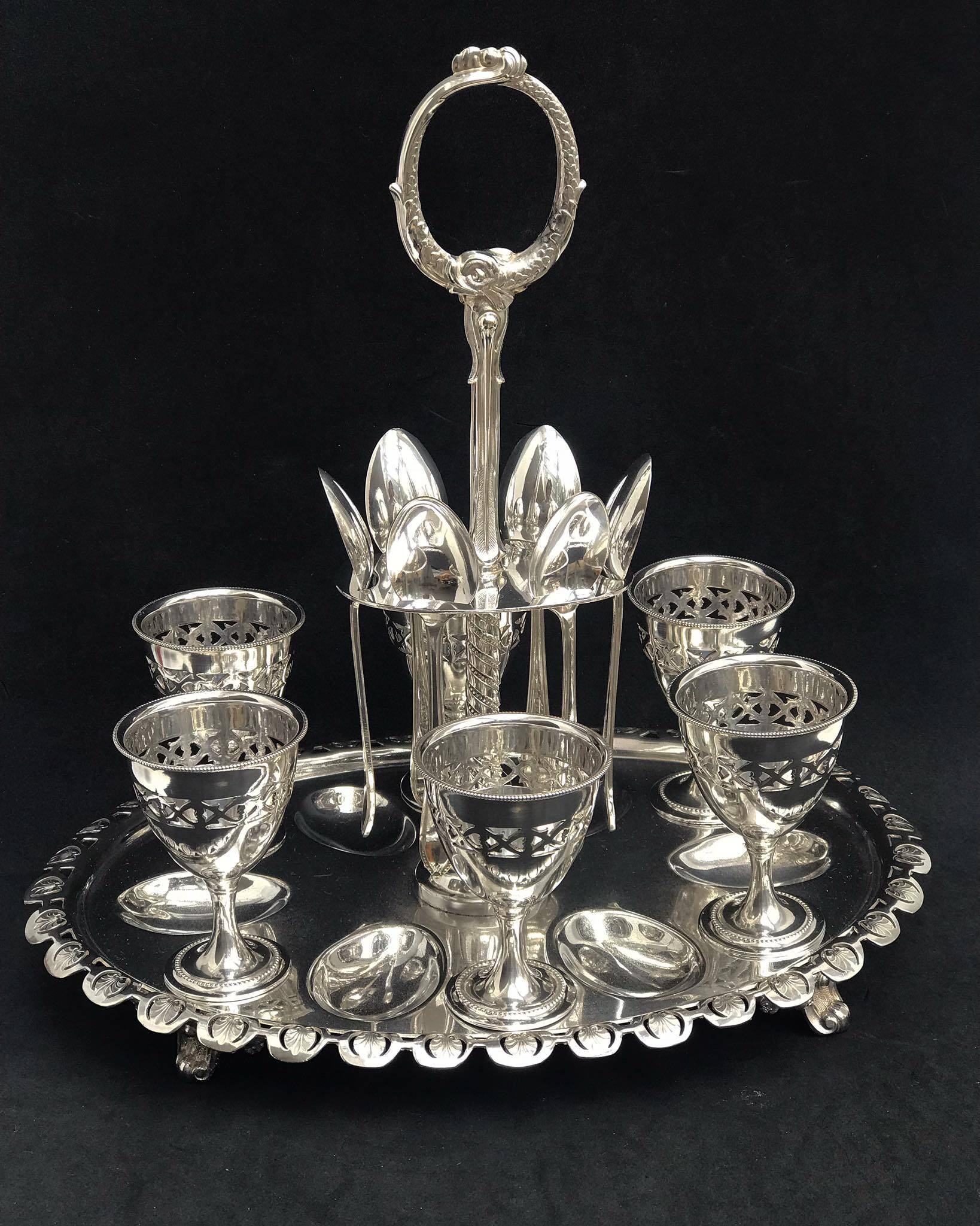 Antique English Egg Cups