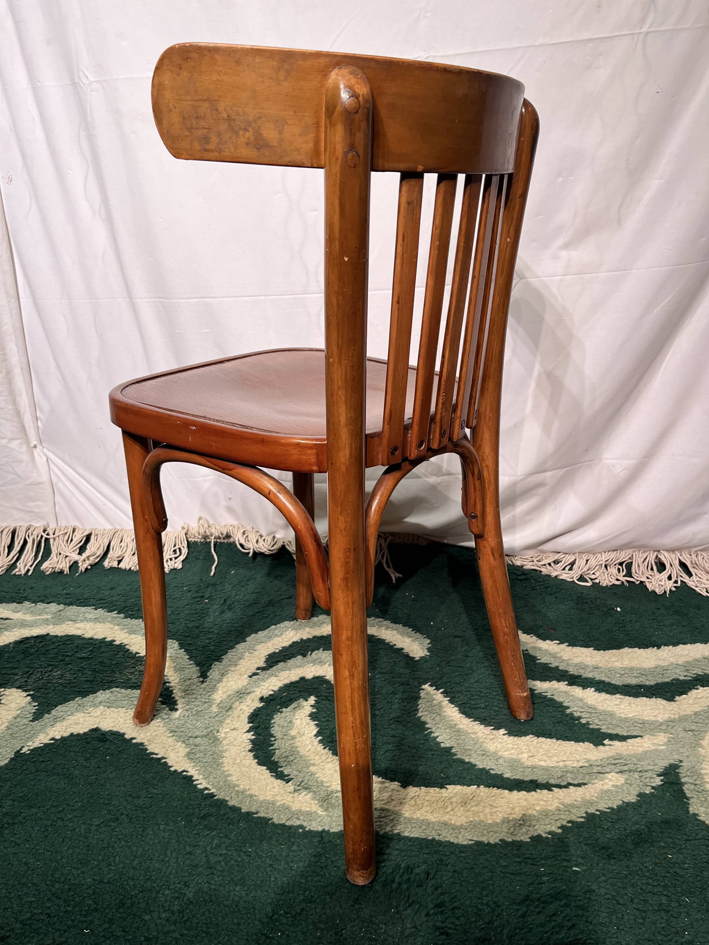 Chaise bistrot Thonet 1930
