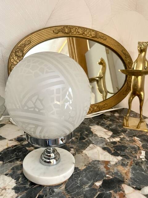 Lampe art déco