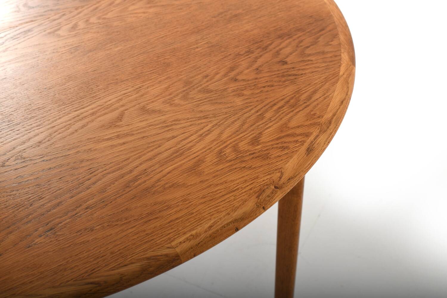 Large Henning Kjaernulf Dining Table 1958. Early Production.