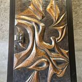 Architectural copper door design 1970"