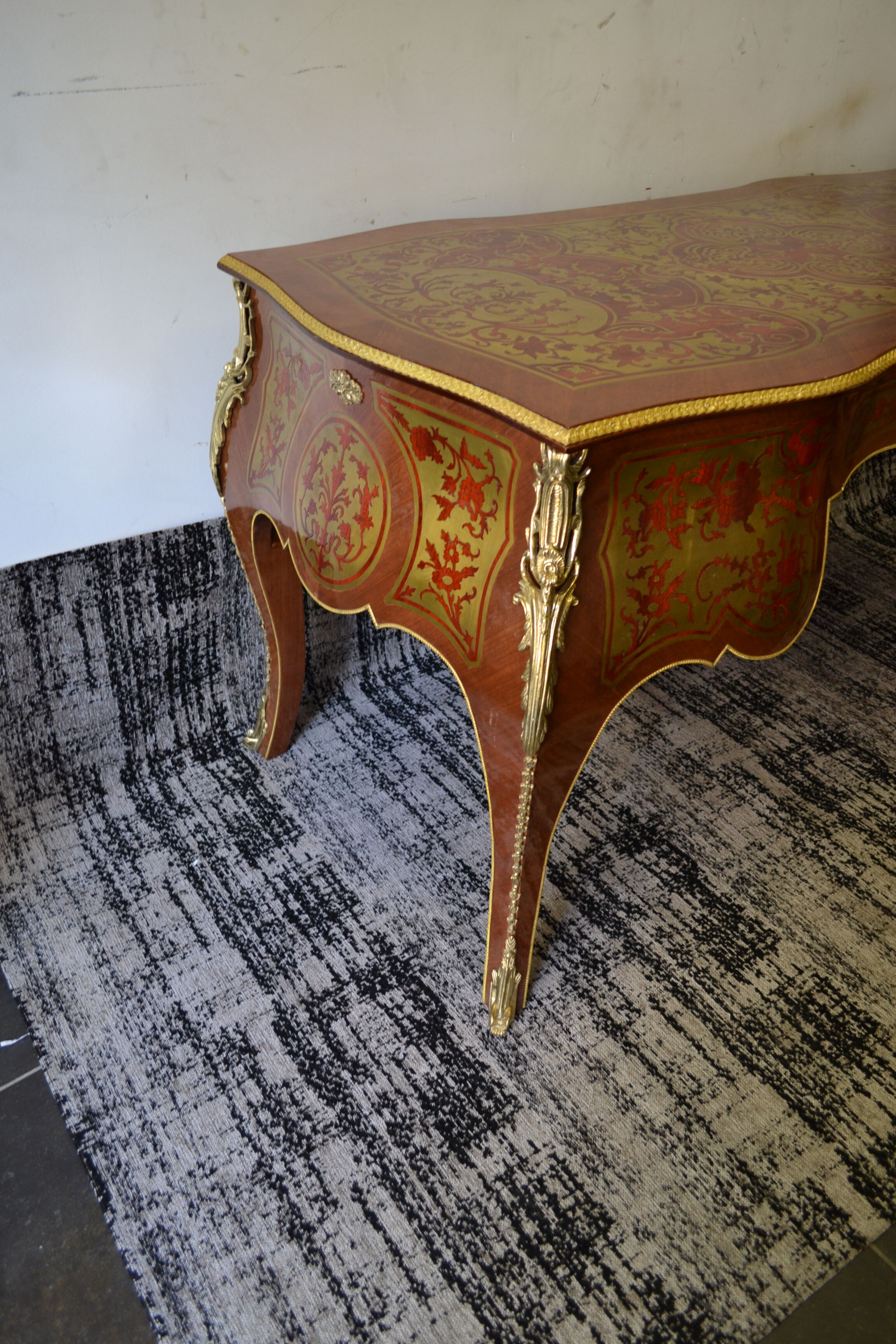 Boulle style desk