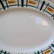 Antique Badonviller Quiberon dish – Art Deco iron earthenware