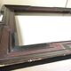 Antique large wooden frame 57  cm x 50  cm