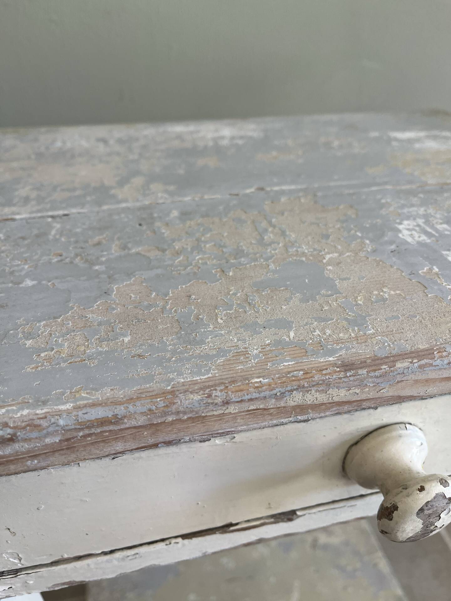Console ancienne esprit maison de campagne 