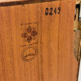 Commode en teck par Hansen et Guldborg, années 1960.