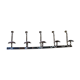Chrome iron coat holder