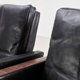 Poul Kjaerholm Early Pair of PK31 Chairs for E. Kold Christensen 1958