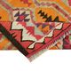 Turkish Handwoven Vintage Herki Kilim 93 cm x 340 cm