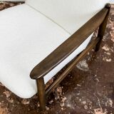 Mid-Century High Back Armchair by Edmund Homa, GFM, Poland, 1960s