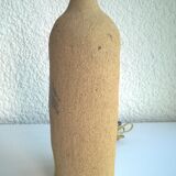 Brutalist sandstone lamp