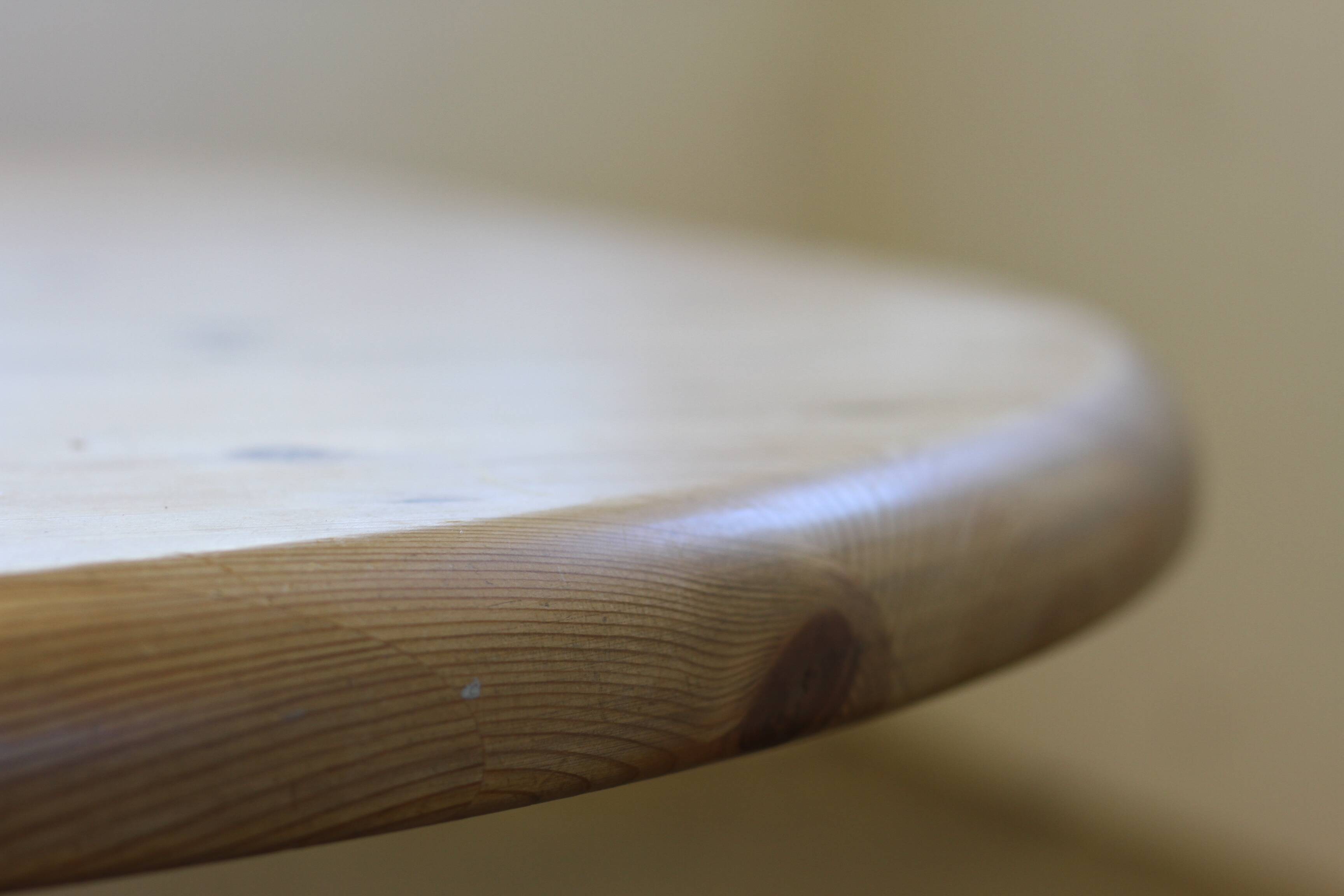 Rainer Daumiller Style Solid Extendable Pinewood Dining Table, 1980's Dyrlu