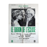 Original cinema poster "The Lock Baron" Gabin, Audiard, Simenon